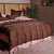Nara Chocolate Quilt Cover Set