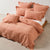Palmier Pink Clay Quilt Cover Set
