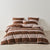 Rugby Stripe Orchid Quilt Cover Set