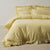 Vintage Ruffle Wheat Quilt Cover Set