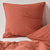 Volley Check Chilli European Pillowcase