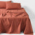 Volley Check Chilli Sheet Set