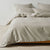 Volley Check Pebble Quilt Cover Set