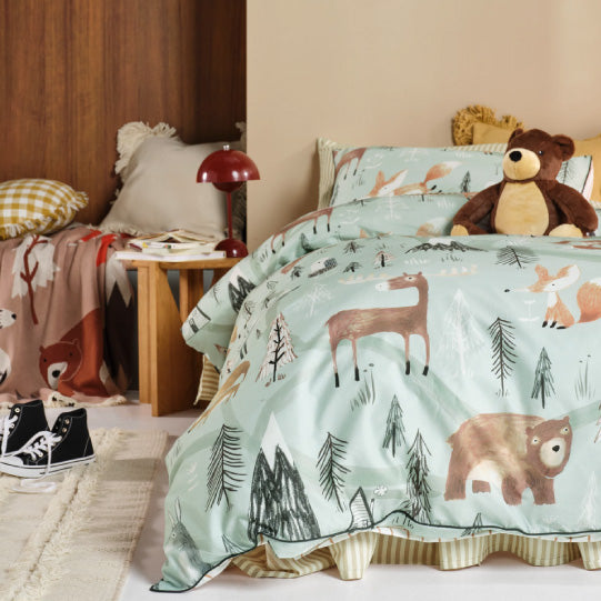 Forest Animal Bedding Woodland Childrens Bedding Woodland Friends