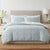 Barley Seaspray Blue Quilt Cover Set