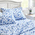 Emelisa Porcelain Flannel Sheet Set