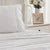 Gingham Stone 300TC Cotton Sheet Set