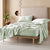 Lettie Mist Flannelette Sheet Set