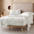 Lettie White Flannelette Sheet Set