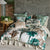 Cynthia Teal Quilt Cover Set