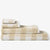 Flinders Check Beige Bath Sheet