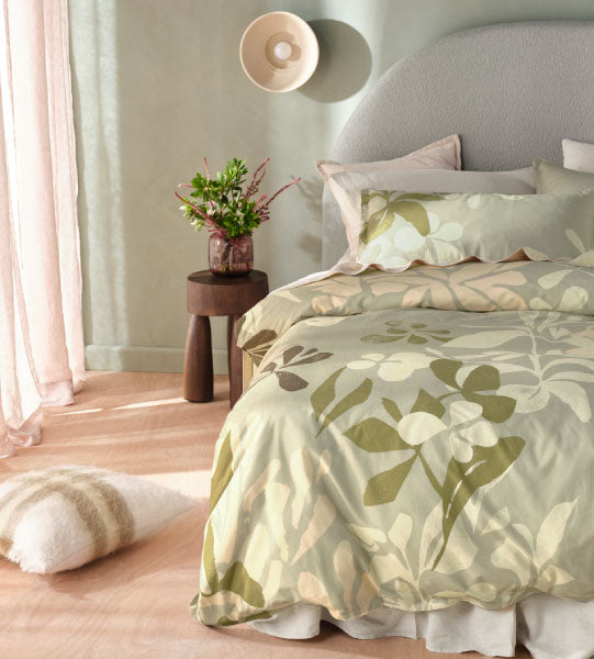 Indy Eucalyptus Quilt Cover Set by Linen House Cottonbox Pty Ltd