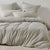 Macey Black Stripe Quilt Cover Set