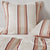Nara Stripe Clay European Pillowcase