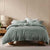 Ryland Eucalyptus Jersey Quilt Cover Set