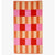 Square Pink Beach Towel (95 x 175cm)