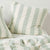 Vintage Stripe Jade European Pillowcase