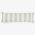 Vintage Stripe Jade Cushion (30 x 90cm)