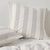 Vintage Stripe Lavender European Pillowcase