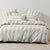 Vintage Stripe Lavender Quilt Cover Set