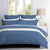 Ascot Steel Quilt Cover Set