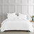 Ascot White Quilted Coverlet