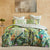 Aviary Green Quilt Cover Set