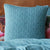 Bloomscape Teal European Pillowcase