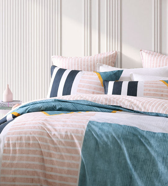 Sotherby Multi Quilt Cover Set by Logan & Mason Cottonbox Pty Ltd