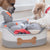 Dog Toy Basket With Faux Leather Bone (40 x 20cm)