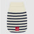 Stripe Pet Cardigan Navy White