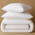325TC White 80 Combed Cotton 20 Polyester Fitted Sheet