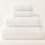 Combed Cotton White Deluxe Commercial Bath Sheets 6 PACK