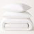 Tempo 225TC White 50 Cotton 50 Polyester Pillowcase