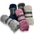 Assorted 12 Burn Out Super Soft Throws (127 x 152cm)
