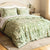 Hunter Valley Olive Thermal Flannel Quilt Cover Set