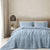 Port Douglas Storm Blue Coverlet Set
