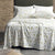 Capri Palm Egyptian Cotton Flannelette Sheet Set