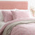 Ditty Pink Egyptian Cotton Flannelette Quilt Cover Set