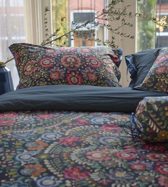 Ricamo Dark Blue Quilt Cover Set by Pip Studio Cottonbox Pty Ltd