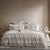 Edge Coffee Quilt Cover Set