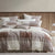Heritage Coffee Quilt Cover Set