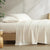 Bamboo Linen Taupe Sheet Set