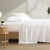 Bamboo Linen White Sheet Set