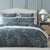 Samaria Teal Quilt Cover Set