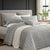 Stratus Charcoal Quilt Cover Set