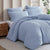 Urban Waffle Chambray Quilt Cover Set