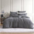 Urban Charcoal Quilt Cover Set