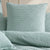 Urban Waffle Sage European Pillowcase