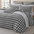 Waverley Charcoal Quilt Cover Set